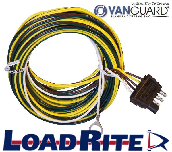 4 WAY TRAILER WIRING HARNESS - 22'