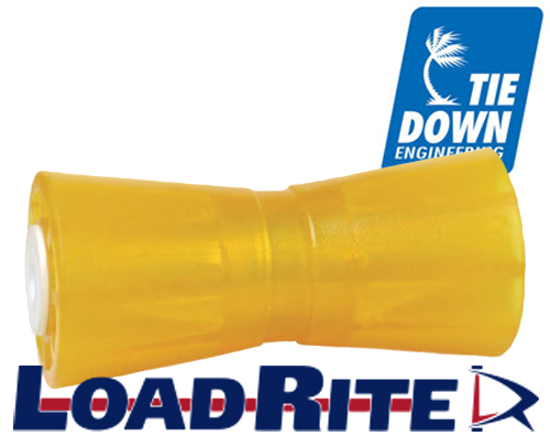 8" KEEL ROLLER - YELLOW