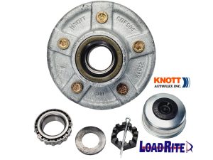 5-BOLT KNOTT<sup>Ⓒ</sup> IDLER HUB KIT - 2100LB