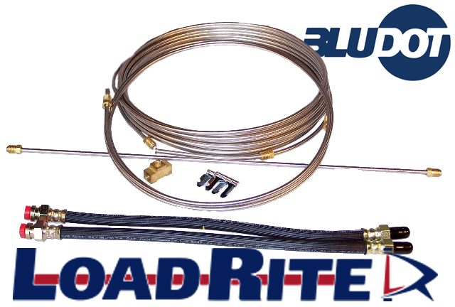 STAINLESS STEEL BRAKE LINE KIT - SINGLE AXLE